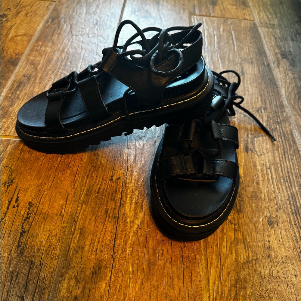 Mudd Lace Up Gladiator Sandals 7.5